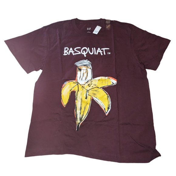 basquiat themed t shirts at the gap